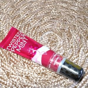 Twisted peppermint bath and body works lip gloss